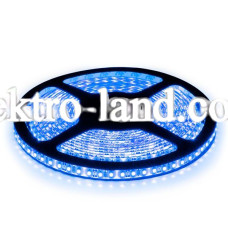 Светодиодная лента синий цвет B-LED 3528-120 B IP65 герметичная, 1м